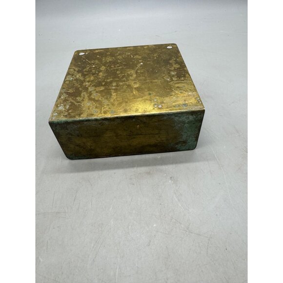 Vintage Brass Elephant-Shaped Bookend Napkin holder Shelf READ - Picture 4 of 6